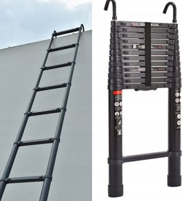Telescopic Ladder Many Heights and Sizes