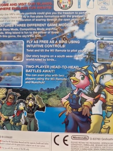 Wing Island Nintendo Wii Games Original