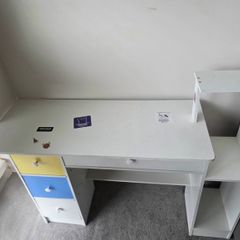 White desk for kids