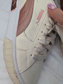 Puma Chunky Runners Cream and Rose Gold