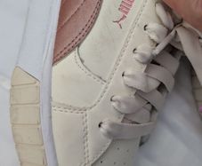 Puma Chunky Runners Cream and Rose Gold