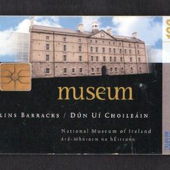 1997 Ireland 100 unit Collins Barracks Museum (Gemplus GEM1) Call Card Used