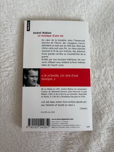 French Book Andrei Makine