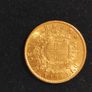 Gold Coin Italian 20 Lire Emanuele II Image 2