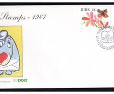 1987 Ireland Love Commemorative Stamps An Post First Day Cover (FDC)
