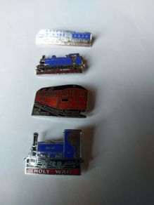 Four Trains, Lapel Pin/ Badges/Brooches