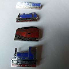 Four Trains, Lapel Pin/ Badges/Brooches