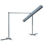 Gazebo with Tiltable Retractable Roof 350x253x196 cm Anthracite Image 3