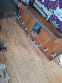 vintage coat hanger