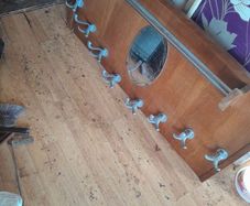 vintage coat hanger