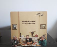 Matt Maltese - Bad Contestant (LP, Album) Signed Cover