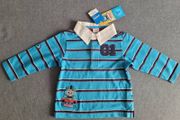 BNWT - Adams Kids Long Sleeved Polo Top, size: 12-18 Months