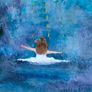 Lady of the lake Oil on Board Image 6