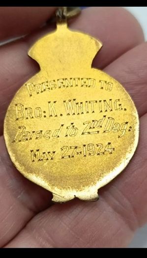 RAOB Gilt & Enamel Medal