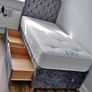 New Divan Beds Instock. All Sizes Available. All Colours Available.. Drawers Option Available. Tufted Memory Foam Mattresses Available Image 2