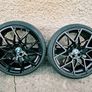 R20 5x112 BMW Style 795M G30 staggered alloy wheels with very good tyres and tpms Image 3