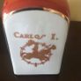 Very Rare Carlos 1 Ceramic Decanter Image 4