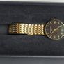 Rosefield Gold Watch_Black Dial_ Excellent Condition_Boxed Image 3