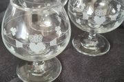 Set Of 4 ROSENTHAL Brandy Snifters
