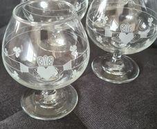 Set Of 4 ROSENTHAL Brandy Snifters