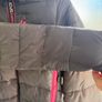 Superdry Sport Puffer Jacket - Grey/Pink - Fleece Lined Image 2
