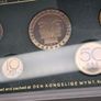 Norway 1986 Coin Set in Original Holder Stunning Rainbow Toned Coin Set Gem BU Image 8