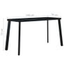 Dining Table Leg V Frame 160x70x72 cm Image 6
