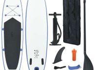 main image for ad Stand Up Paddle Board Set SUP Surfboard Inflatable Blue and White