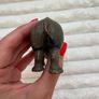 Schleich 2001 Rhinoceros Rhino Retired Wild Animal Figurine The horn is damaged Used Please look at the pictures Image 6