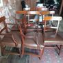 Set of 8 Edwardian mahogany Dining Chairs Image 2