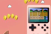 Game Box Console with Nintendo Games Black Edition