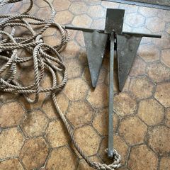 Anchor and rope