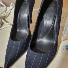 navy high heels