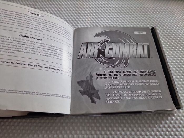 Air Combat PlayStation1 Ps1 PlayStation2 Ps2 Games Original