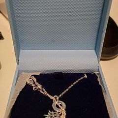 Newbridge moon and stars necklace new