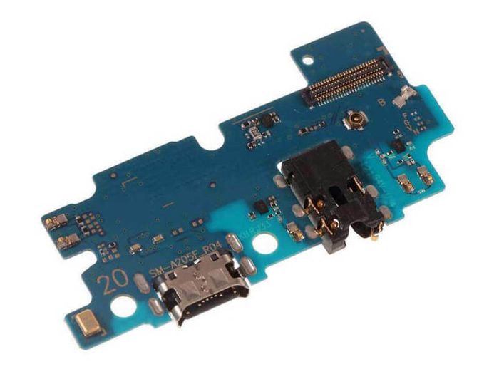 For Samsung Galaxy A20 A205 Charging Port Board Replacement Dock Connector Mic New - FHT40SMCP