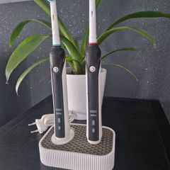 Electric Toothbrush Charging & Storage Stand 2 Toothbrush Holder