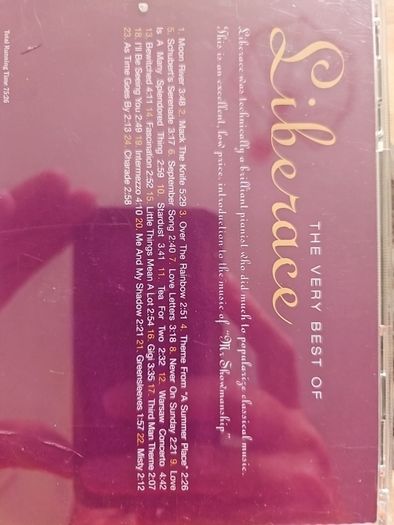 Liberace CD - The Very Best Of