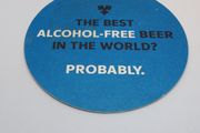 Carlsberg 0.0 : The Best Alcohol-Free Beer In The World - Beer Mat/Coaster
