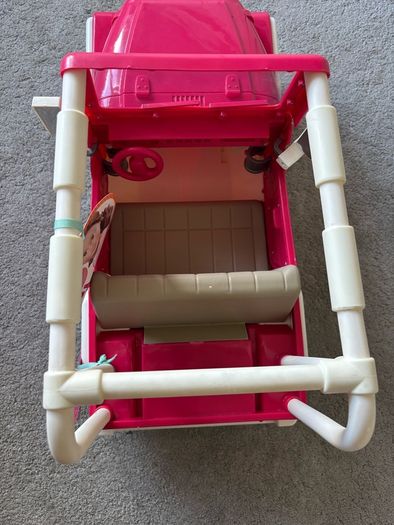 Our generation pink Jeep