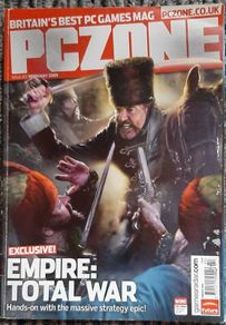 PC Zone Magazine - Issue 203 (February 2009) Empire: Total War Cover