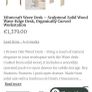 Ethnicraft solid oak desk and stool Image 4