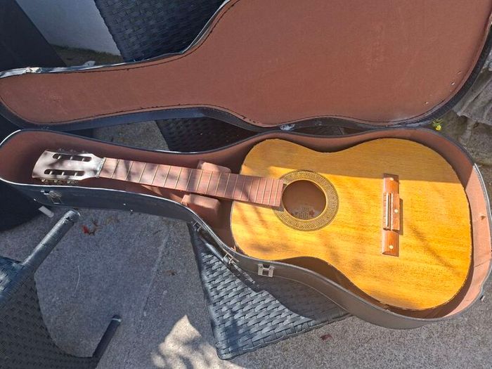 Vintage 1960's Egmond Acoustic made in Holland with case
