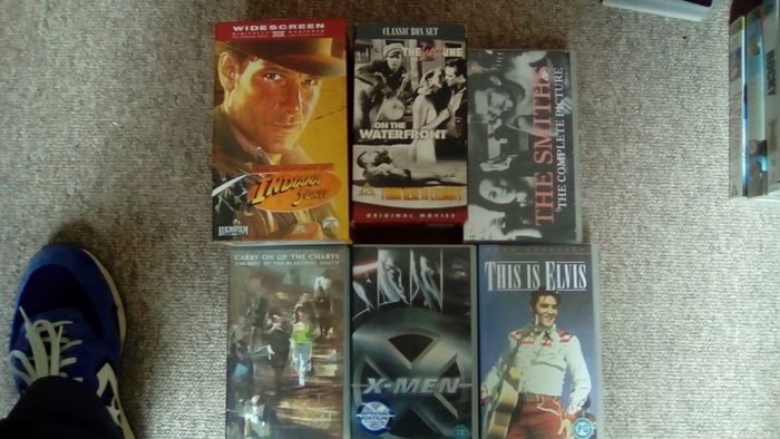 Over 50 quality vhs films for sale