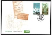 2010 Ireland Europa (Children's Books: 55c The Happy Prince &amp; 82c Gulliver's Travellers) Commemorative Stamps An Post First Day Cover (FDC)