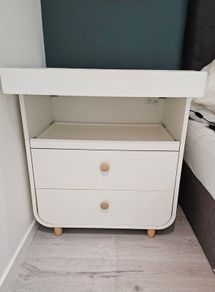 Changing table with drawers (IKEA MYLLRA)
