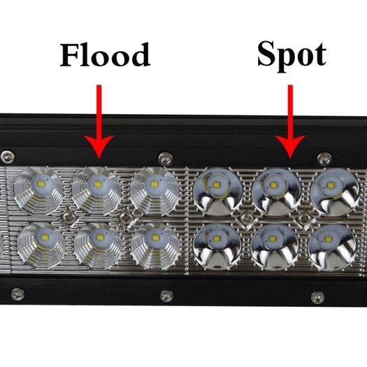 20INCH 126W CREE LED Light Bar Flood Spot Work Driving Offroad Truck ATV
