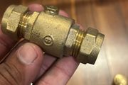 double check valve non-return valve 15mm