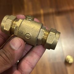 double check valve non-return valve 15mm