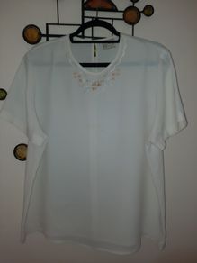 Vintage Eastex Short Sleeved Blouse UK 18